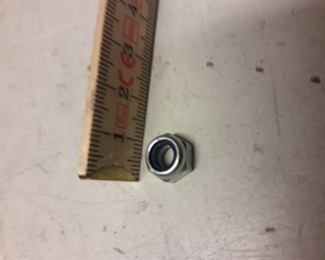 Self-locking counter nut M6 SST + galv